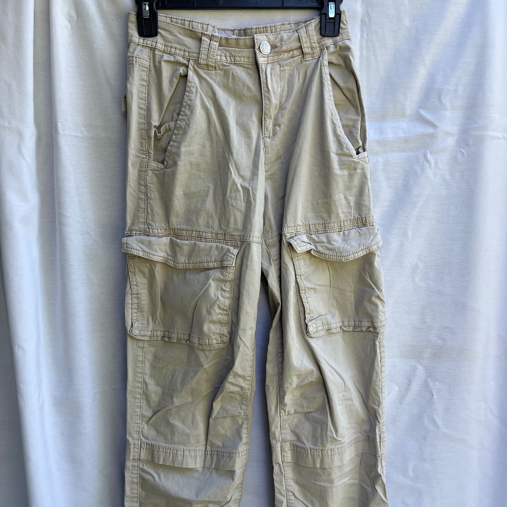 Garage Tan Baggy Cargo Pants